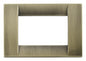 Classica plate 3M met.antique brass