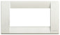Classica plate 4M metal ivory