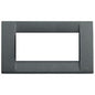 Classica plate 4M metal slate grey