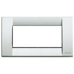 Classica plate 4M metal metall.silver