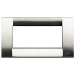 Classica plate 4M metal brushed nickel
