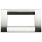Classica plate 4M metal brushed nickel