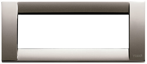 Classica plate 6M metal black chrome