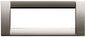 Classica plate 6M metal black chrome