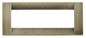 Classica plate 6M met.antique brass