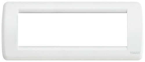 Rondò plate 6M metal white