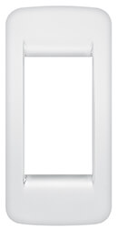 Rondò plate 1Mpan metal white
