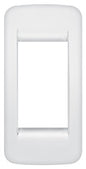 Rondò plate 1Mpan metal white