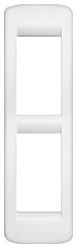 Rondò plate 2Mpan metal white