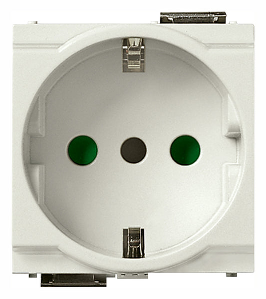 2P+E 16A P30 outlet white