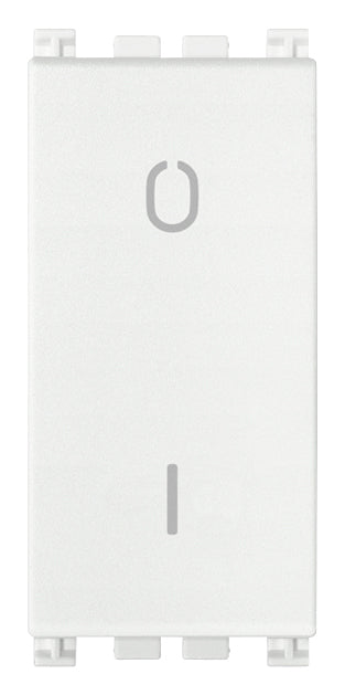 2P 16AX 1-way switch white