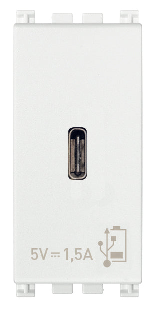 C-USB supply unit 5V 1,5A 1M white
