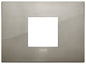ARKE CLASSIC COVER PLATE BRUSHED INOX #8 2M CENTERED
