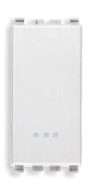 1P 16AX 1-way switch white