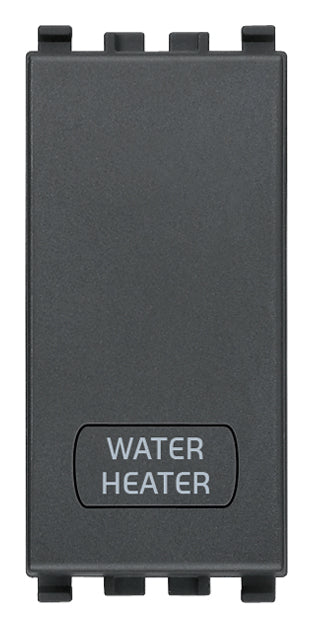 2P 20AX 1-way switch WATER/HEATER grey