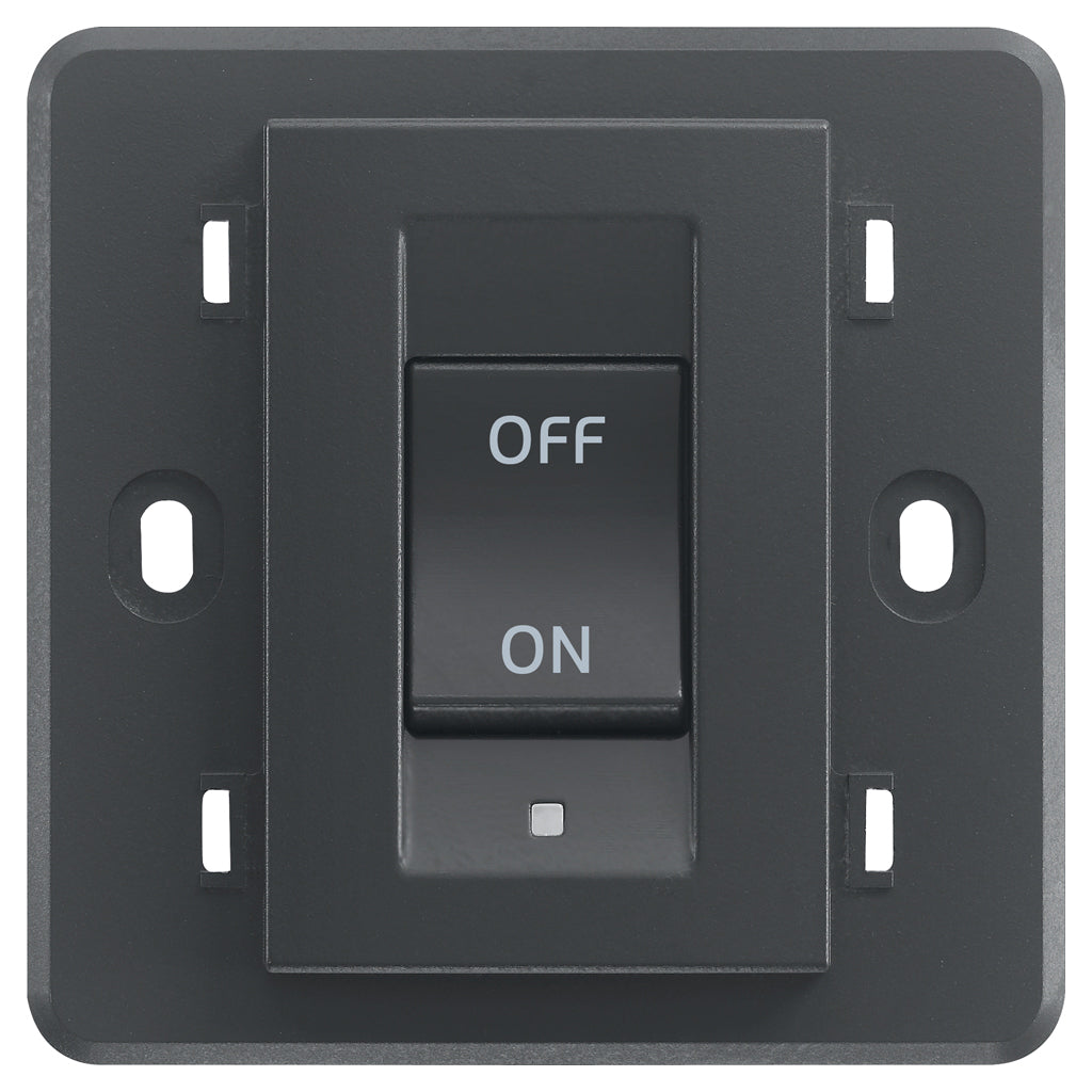 2P 32A 1-way switch grey