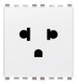2P+E 16A USA+EU SICURY outlet white
