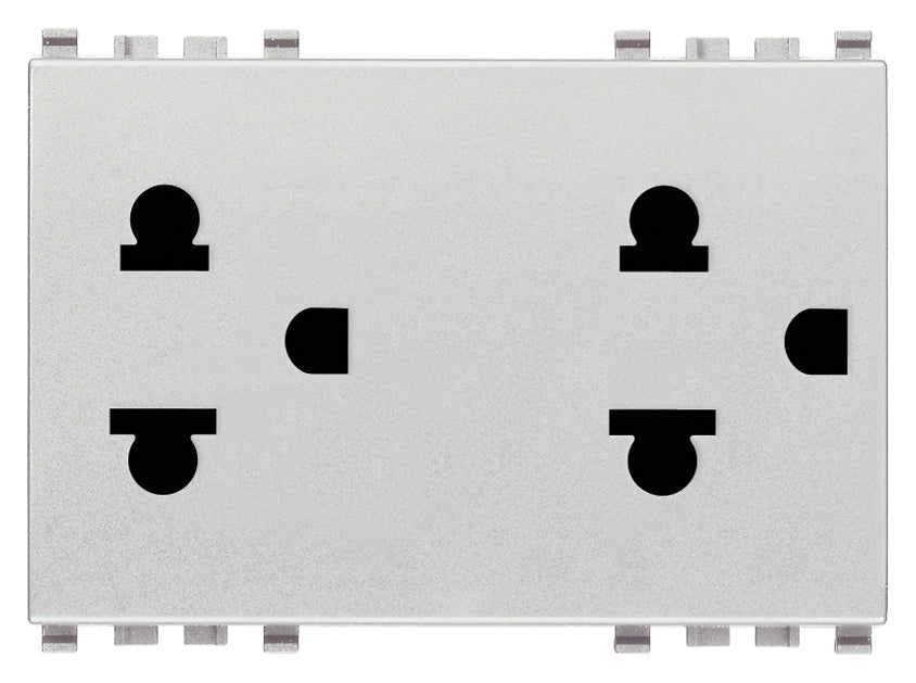 Two 2P+E 16A USA+EU SICURY outlets Next