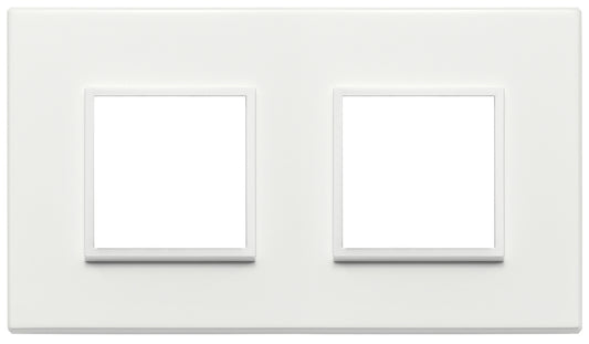 Plate 4M (2+2) 71mm total white