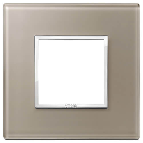 Plate: Crystal, Opal Brown 2M, Eikon EVO