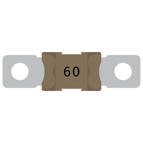 MEGA-fuse 60A/80V (package of 5 pcs)