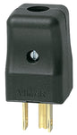 2P+E 15A USA+SASO plug black