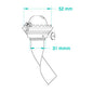 DHR 1" Burner (BR01) for 8917 and 8208