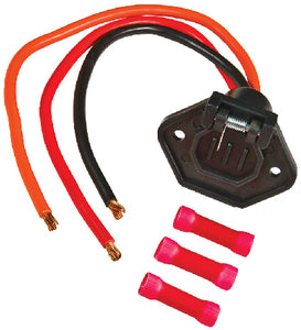 TROLLING MOTOR PLUG & SOCKET - 8GA. (SIERRA)