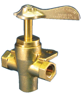 BRASS THREE-WAY VALVE (MOELLER)