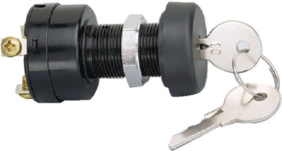 3 POSITION IGNITION/STARTER SWITCH (COLE HERSEE)