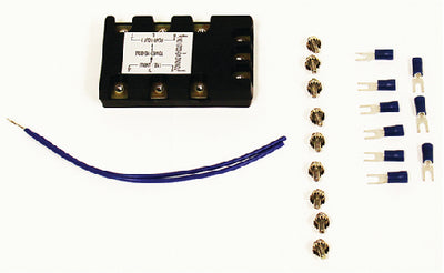 9-TERMINAL 4A DIODE BLOCK (BLUE OX)