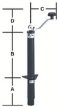 TOP WIND A-FRAME SCREW TONGUE JACK (BAL)