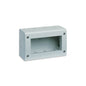 Idea IP40 Enclosure, Surface Mount, 4 Modules Grey