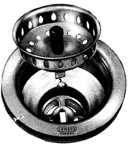 3-1/2" METAL STRAINER ASSEMBLY (BRISTOL_PRODUCTS)