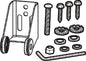TRANSDUCER MOUNTING KITS AND HARDWARE (HUMMINBIRD)