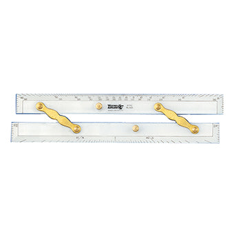 15" Brass Arms Parallel Rule