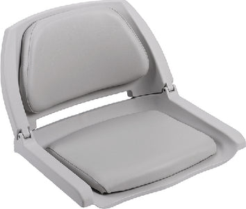 MOLDED PLASTIC SEAT GREY