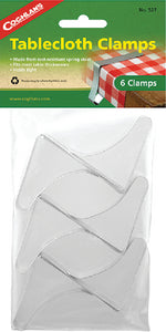 STEEL TABLECLOTH CLAMPS (COGHLANS)