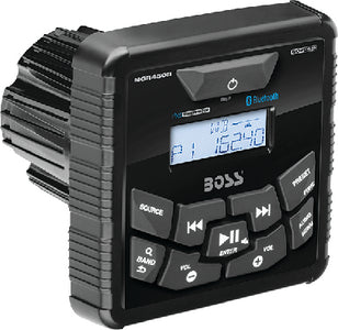BLUETOOTH® WEATHERPROOF IN-DASH GAUGE DIGITAL MEDIA AM/FM RECEIVER (BOSS AUDIO)