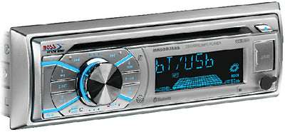 SINGLE-DIN CD/USB/SD, MP3, WMA, FM/AM PLAYER/BLUETOOTH (BOSS AUDIO SYSTEMS)