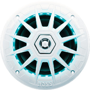 6-1/2" 2-WAY FULL RANGE SPEAKER & RGB LED LIGHTS (BOSS AUDIO)