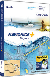 NAVIONICS+ REGIONS MARINE & LAKE CHARTS (NAVIONICS)