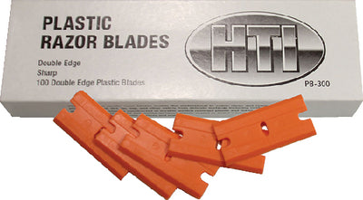 DOUBLE EDGE PLASTIC BLADES (CAPTAIN CHOICE)