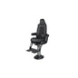 Norsap 1600 Helm Chair, Seat Height 24.8"-28.8" Chair Mount Foot Rest, Flange Base, Gas Dampened