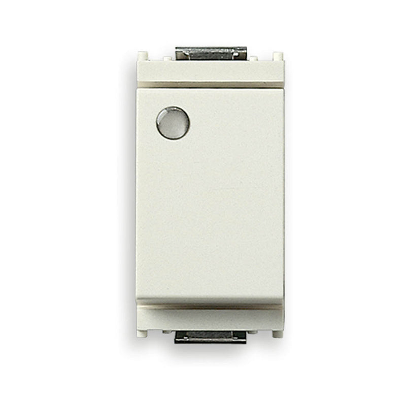 Idea 1-Way Switch, 1P/1T, 16 AX for PFC Loads 250V, Illuminable, White