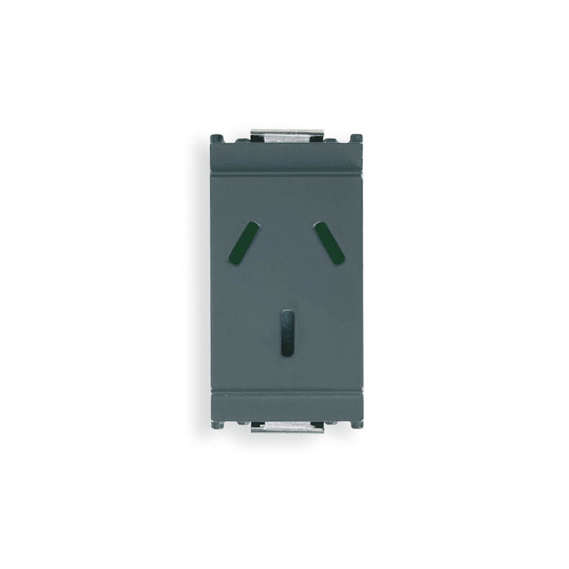Idea Outlet, Argentinian, 2P+E, 10A/250V, SICURY Grey