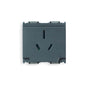 Idea Outlet, Australian, 2P+E, 15A/250V 2 Modules, SICURY, Grey