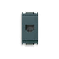 Idea Connector, RJ12 Phone Jack 6-Position/6-Conductor, Screw Terminals, Grey
