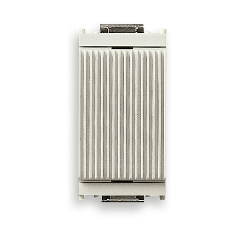 Idea Blanking Module, Grooved Front White