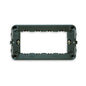 Idea Mounting Frame with Screws 4 Modules, Grey